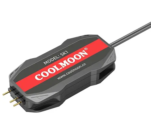 Контролер Coolmoon SK1 BLACK ARGB 3PIN to SATA з пультом (SK1 BLACK) - фото 2