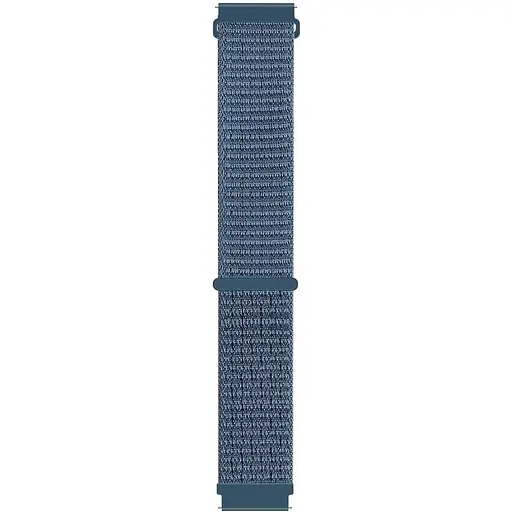 Ремешок DK CDK для Garmin Forerunner 255 / 255 Music 22mm Nylon Sport Loop (012416) (celestial teal) - фото 2