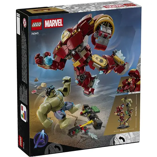 Конструктор LEGO Super Heroes Marvel Легендарна битва: Халкбастер vs. Халк 413 деталей (76343) - фото 8