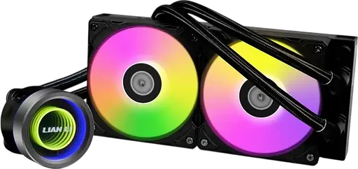Водяное охлаждение Lian Li Galahad II Trinity ARGB Black (G89.GA2T24B.00) - фото 1