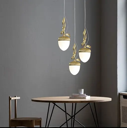 Підвісний світильник Білка Line.F Колір корпусу Мідь - фото 1