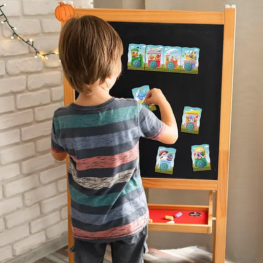 Дитяча магнітна гра "Подорож потягом" DoDo Toys 200254, 8 елементів - фото 5