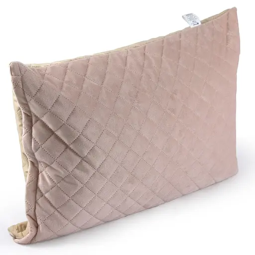 Чехол на подушку Руно 50х70 VeLour Apricot ромб 382.55_Apricot ромб