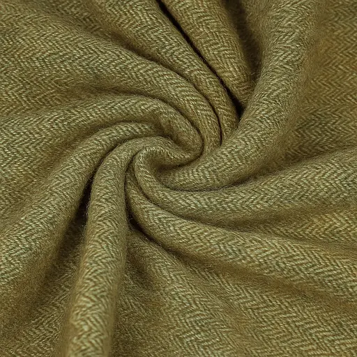 Плед Love You 100% вовна 140х200 см оливковий (6060) - фото 2