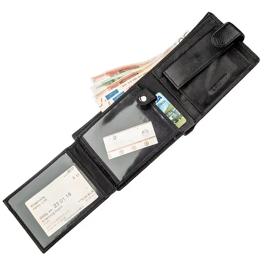 Мужской универсальный кошелек ST Leather 12х10 см acs0029625 - фото 4