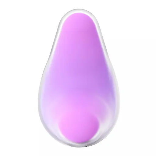 Вакуумний стимулятор клітора з вібрацією Satisfyer Mermaid Vibes фіолетовий - фото 3