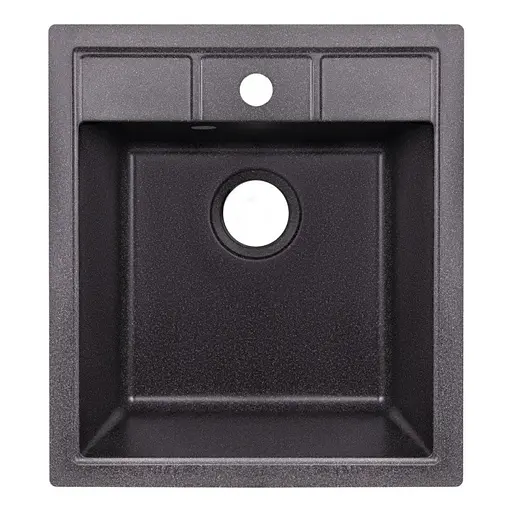 Кухонная мойка Lidz 460x515/200 GRF-13 (LIDZGRF13460515200), Графит - фото 1
