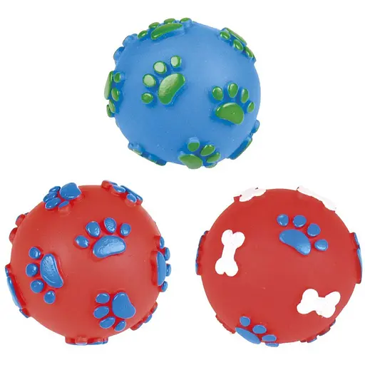 Игрушка для собак Tatrapet Toys Fun виниловый мячик 6 см в ассортименте