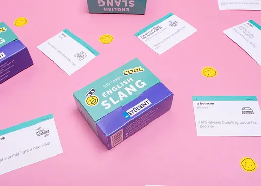 Настільна гра English Student Картки для вивчення англійської мови English Student Slang (укр.) (591225953) - фото 2