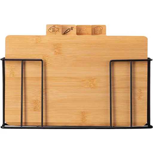 Набір дошок кухонних на підставці Ardesto Midori 30х5.6х20.3 см 4 шт. (AR1430BA) - фото 2