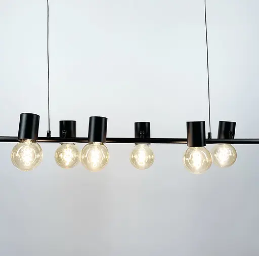 Підвісна люстра видовженої форми | Line F | Арт. JU18/6 - фото 4