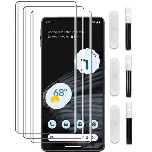 Защитное стекло DK для Google Pixel 8 Pro UV Curved 017280 clear 3 шт.