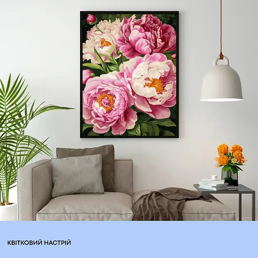 Набір для розпису по номерах "Квітковий настрій" 40*50 см, IDEA2-GX47323, ТМ "99IDEAS" - фото 3