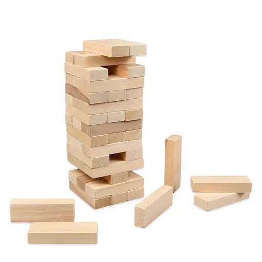 Настільна гра "Джанга" Strateg 30813, 45 брусків - фото 3