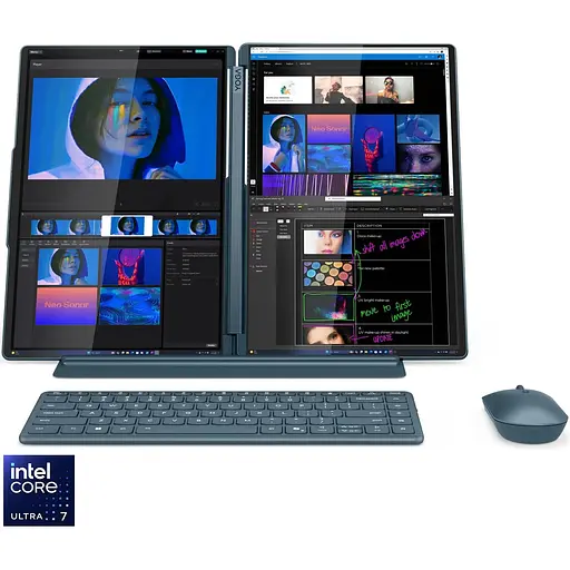 Ноутбук Lenovo Yoga Book 9 14IAH10 Ultra 7 255H la 51GHz, 2x, сенсорний, 32GB LPDDR5x, 1TB, Arc 140T, Windows 11 Home