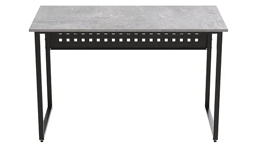 Стіл письмовий Майк Ferrum-decor 75x140x70 Чорний метал ДСП Бетон 16 мм (FRD-106537) - фото 3
