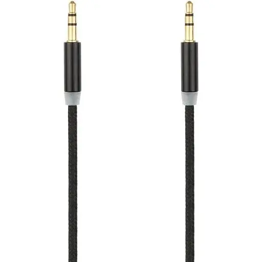 Аудіокабель Aux Gelius 3.5 мм 1 м чорний