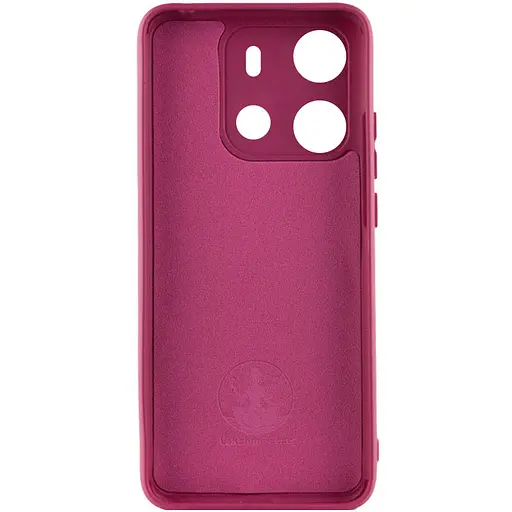 Чохол Silicone Cover Lakshmi Full Camera (A) для Tecno Spark Go 2023 Бордовий / Marsala - фото 2