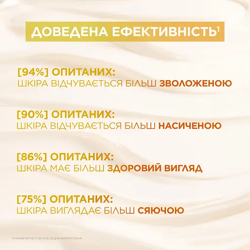 Зволожувальний крем Garnier Vitamin C Nutri-Glow для тьмяної сухої шкіри тіла, рук та ніг 380 мл - фото 7