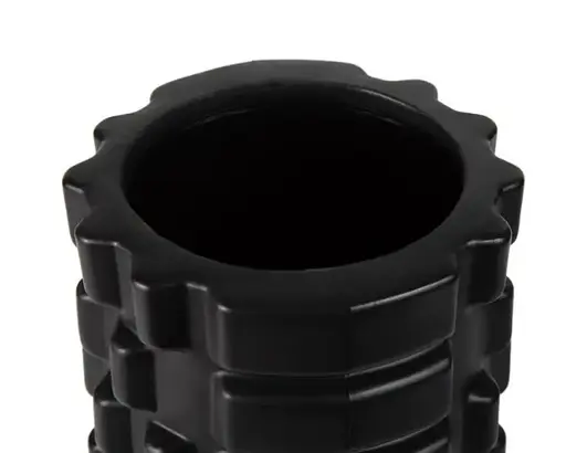 Масажний ролик (роллер) PowerPlay 4025 Massage Roller Чорний (33x14 см) (PP_4025_Black) - фото 3