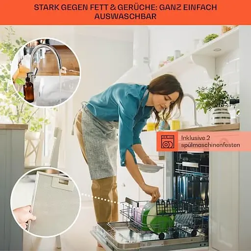 Вытяжка Klarstein Royal Flush Eco Downdraft 90 см 576 м³/ч A+ (10034301) - фото 4