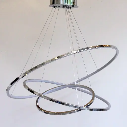 Подвесная люстра Friendlylight Wheel 3 Chrome FL5126 - фото 1