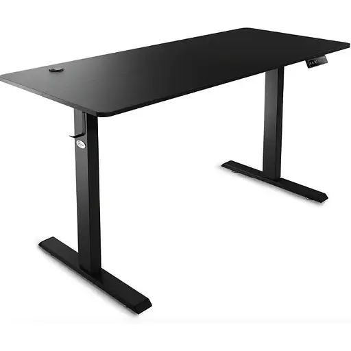 Компьютерный стол с регулируемой высотой Di Volio Biago черный - фото 9