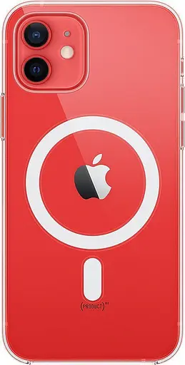 Чохол Clear Case з MagSafe для Apple iPhone 12/12 Pro (6.1) Transparent ААА [52516] - фото 7