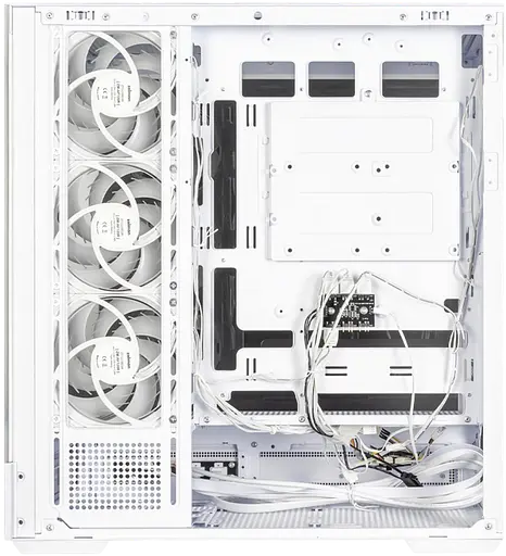 Корпус Zalman P40 DS ARGB Reverse White - фото 3