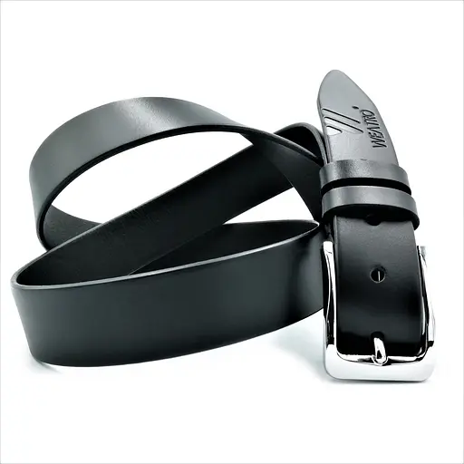 Ремінь шкіряний Weatro чоловічий 115-120х3,3 см acs0024225 - фото 3