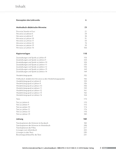Schritte international Neu 6. Lehrerhandbuch - фото 3