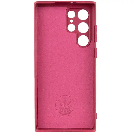 Чехол Lakshmi Silicone Cover Full Camera (A) для Samsung Galaxy S24 Ultra Бордовый / Marsala - фото 3