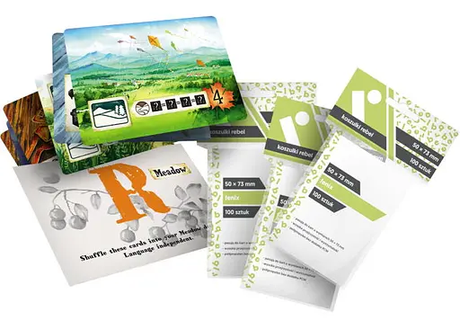 Аксесуар Ігромаг Набір із 6 промо карт і протекторів для базової гри Левада (Meadow Cards & Sleeves Pack) англ. - фото 2