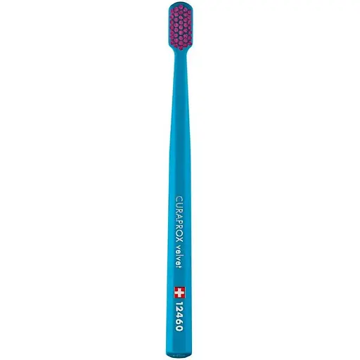Зубна щітка Curaprox Ultra Soft 5460 блакитна з червоним