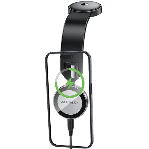 Автомобільне кріплення Acefast для смартфона D37 Magnetic wireless (на панель)  - фото 5