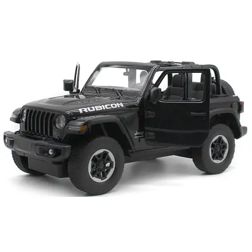Машинка Rastar JEEP Wrangler Rubicon на радиоуправлении. 1:14. Черный - фото 3