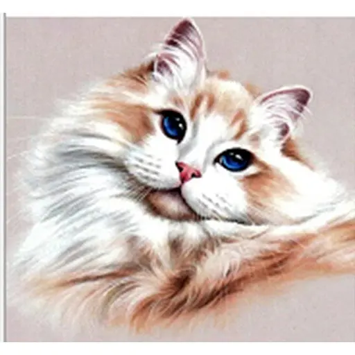 Картини за номерами Алмазна мозаїка зі стразами на підрамнику "Пухнаста радість" 30*30 см (ME21347) - фото 1