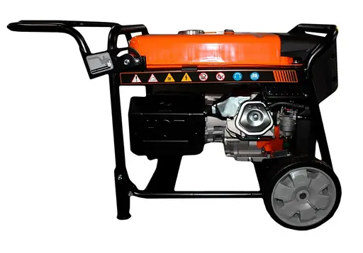 Генератор бензиновий GTM 7,0/7,5 кВт, одно/трифазний, ручний/електро/авто запуск, із вбудованим АВР (DK7500-L-3) - фото 4