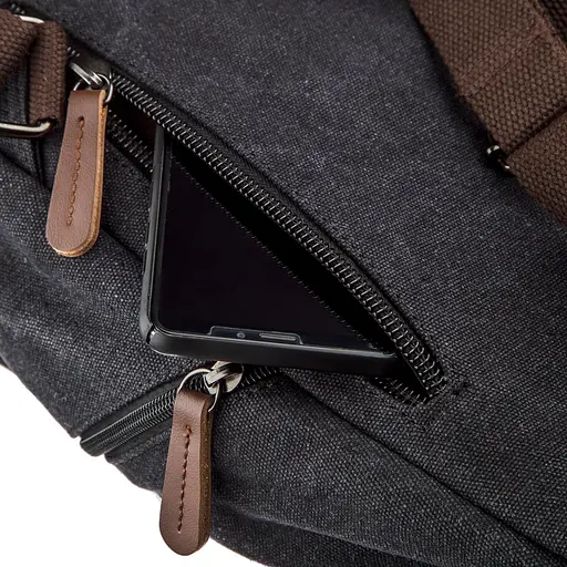 Рюкзак текстильный женский Vintage 34х25х9,5 см sum0013909 - фото 9