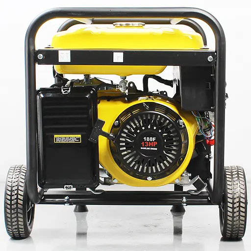 Бензиновий генератор BISON BS6500E 5.5 кВт, 25 л бак - фото 3