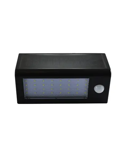 Вуличний світильник на сонячній батареї Goldlux 307637 Box LED 1x5,5W 6400K 400Lm IP44 чорний - фото 2