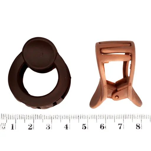 Набір крабиків для волосся матовий-S-14 0403-1025, 24 шт - фото 2