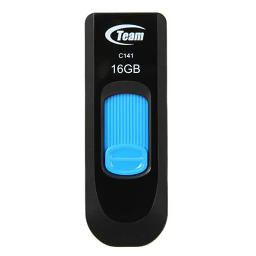 USB флеш накопитель Team 16 ГБ C141 Blue USB 2.0 (TC14116GL01)