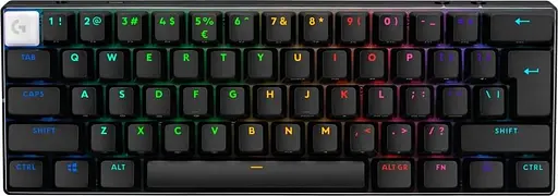 Клавіатура Logitech G PRO X 60 TKL GX Optical Tactile Wireless Black (920-011911) - фото 1
