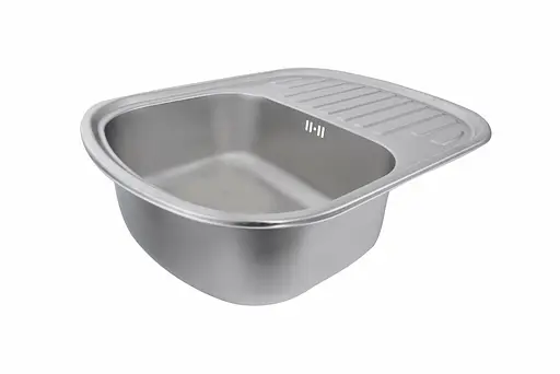 Кухонная мойка из нержавеющей стали Valeso сатин 6349 (0,8/180 мм), Satin - фото 8