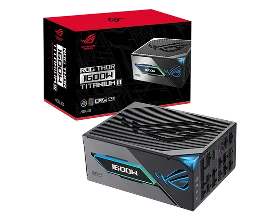 Блок живлення ASUS ROG THOR 1600W 80+ Titanium (ROG-THOR-1600T3-GAMING) - фото 5