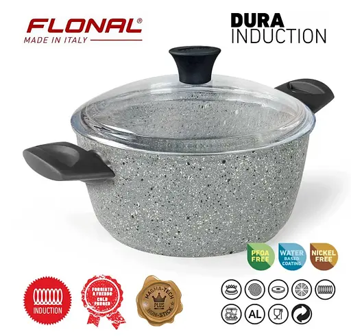 Кастрюля Flonal Dura Induction 2,4 л с крышкой (DUICV2030) - фото 2