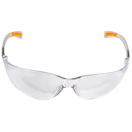 Очки DeWalt Contractor Pro прозрачные поликарбонатные с мягкими резиновыми накладками на скобках (DPG52-1D)