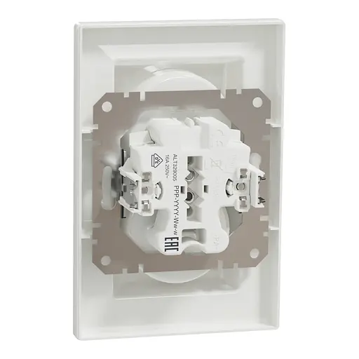 Розетка Schneider Electric ASFORA без заземлення подвійна біла (EPH9700121) - фото 7