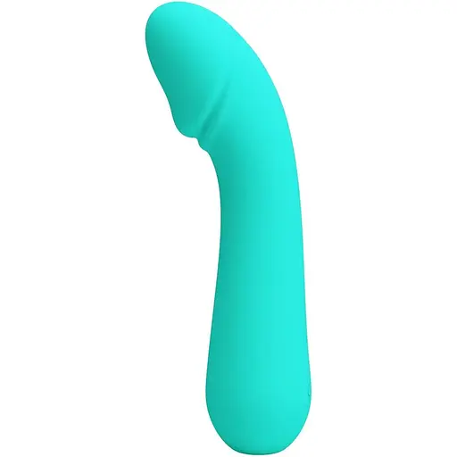 Вібратор для точки G Pretty Love Cetus 15 см блакитний